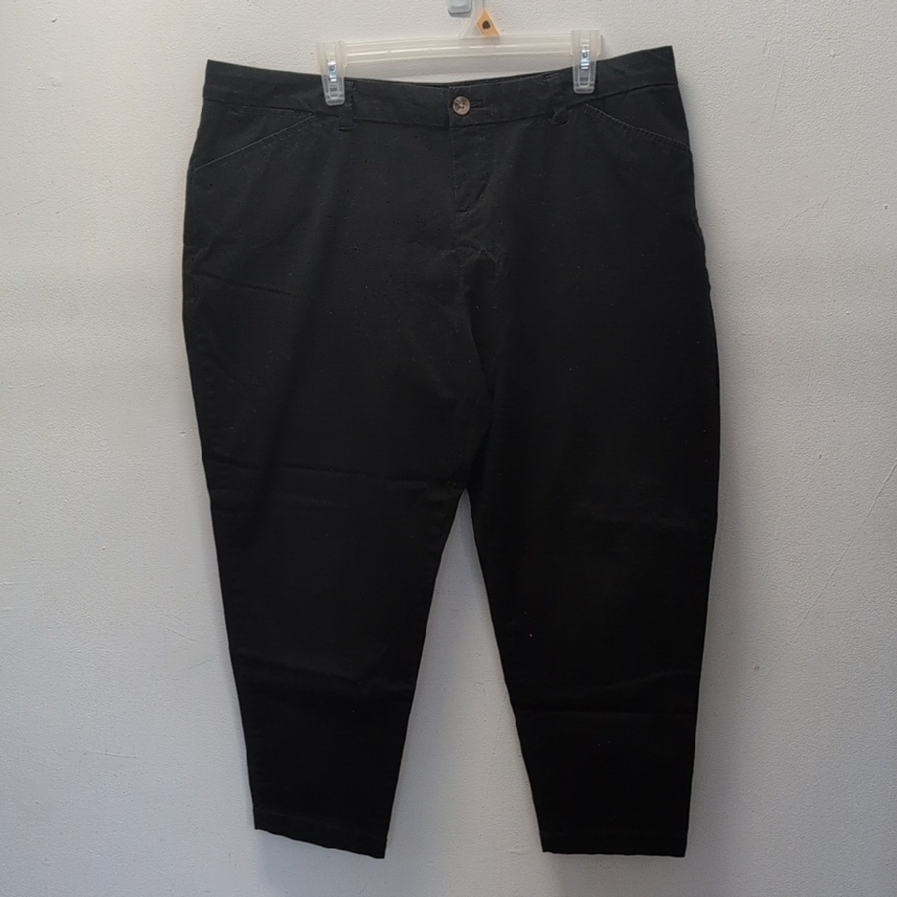 Faded Glory Black Chino Pants